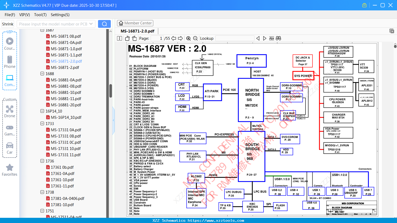 Laptop MSI MS-16871-2.0